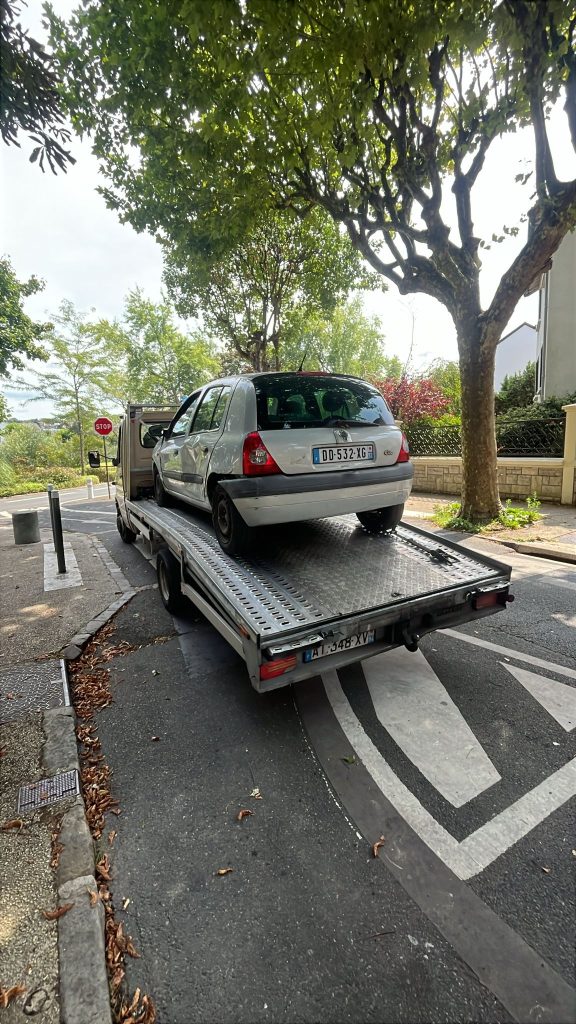 enlèvement épave gratuit Île-de-France