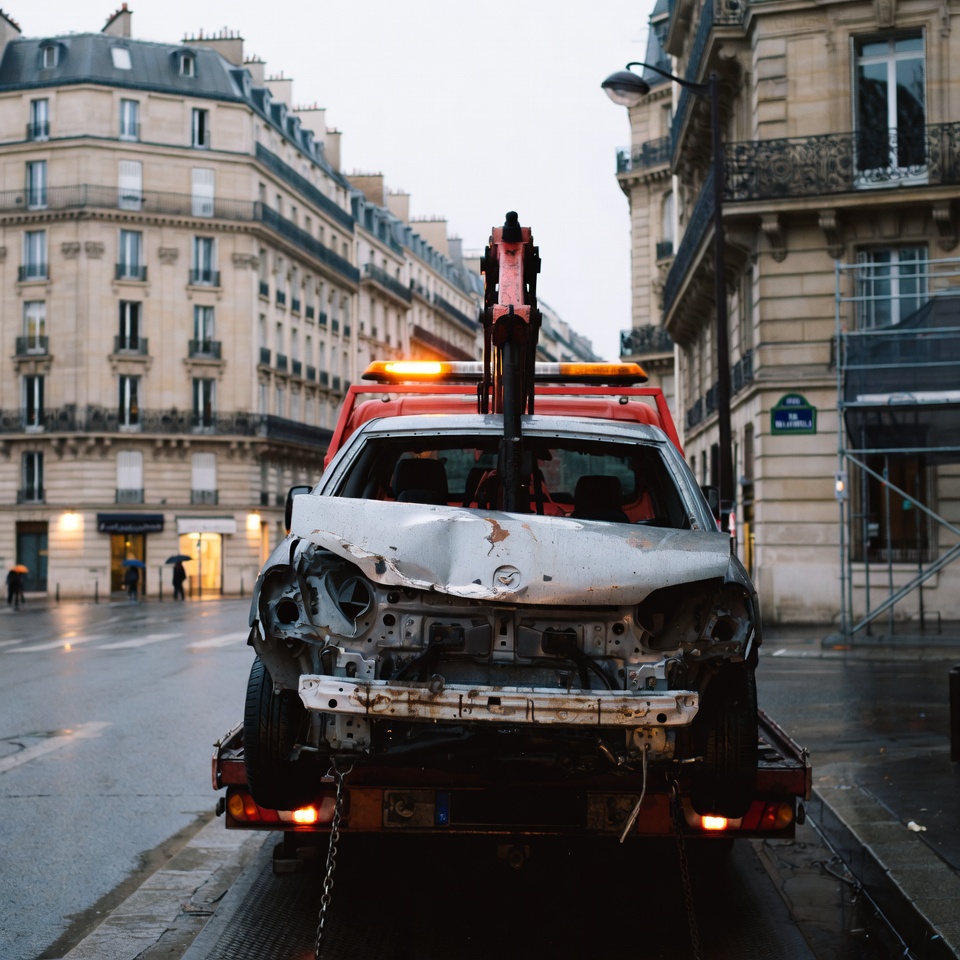 enlèvement épave Paris gratuit